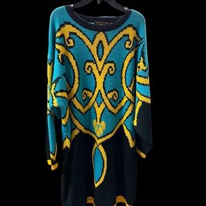 Vintage - 80's Sweater Dress - M/L